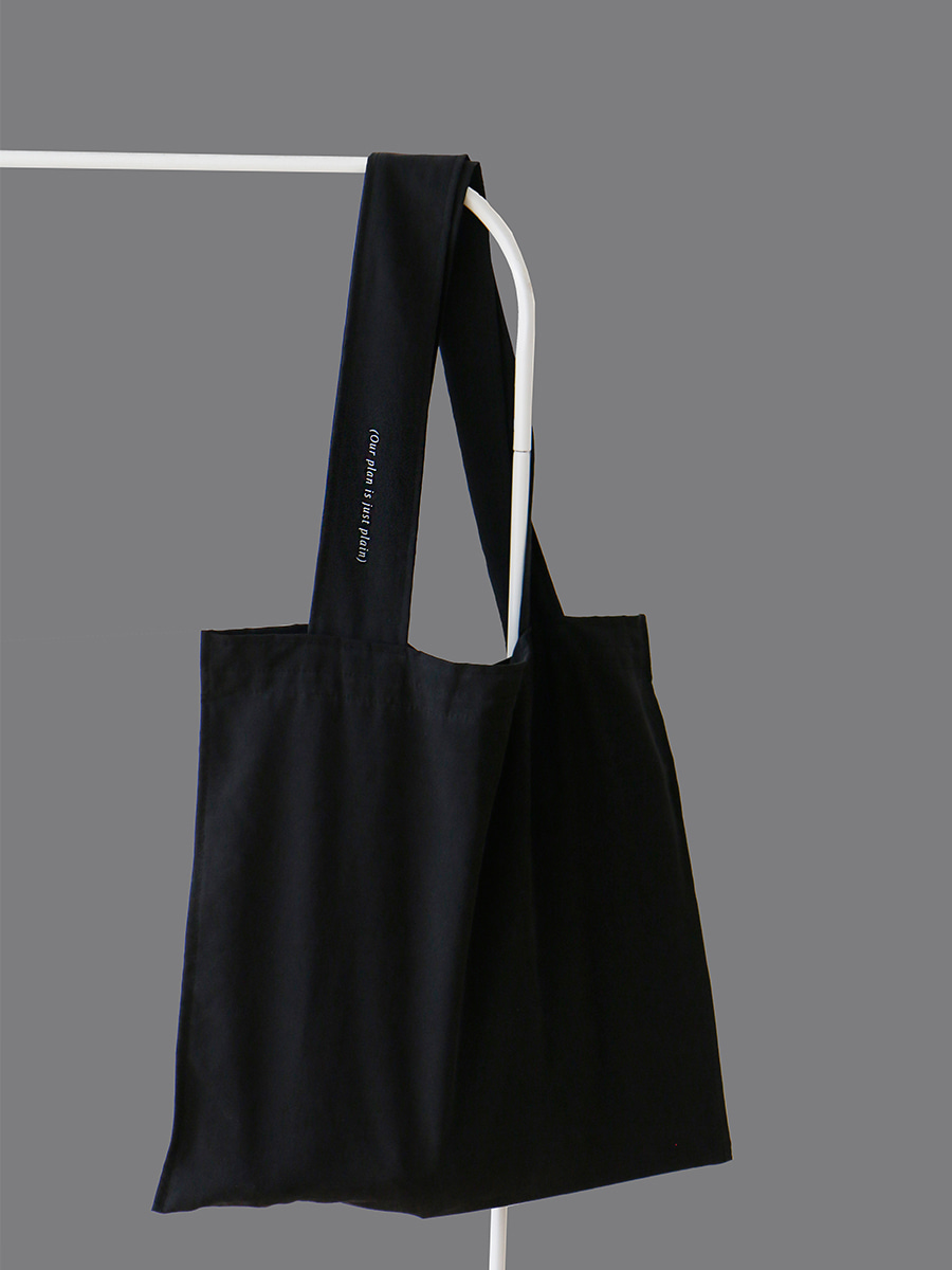 plain bag _ black